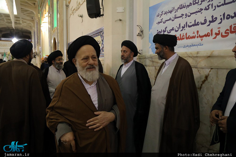 مراسم بزرگداشت حجت‌الاسلام و المسلمین سید مهدی طباطبایی(ره) در حرم مطهر حضرت معصومه(س)