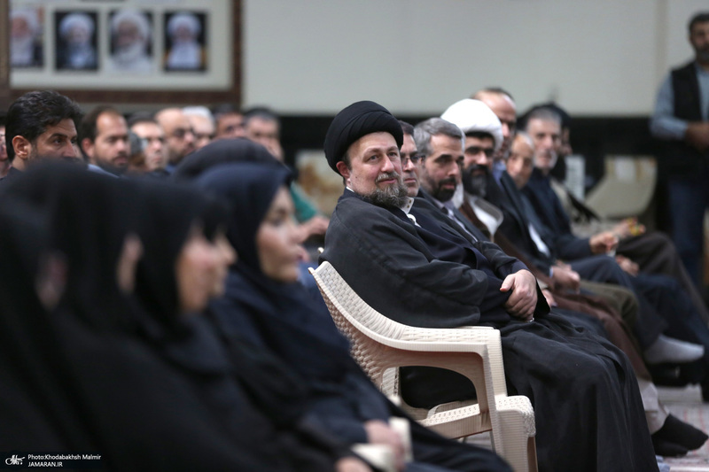 دیدار مدیران و کارکنان نهاد کتابخانه‌های عمومی کشور با سید حسن خمینی