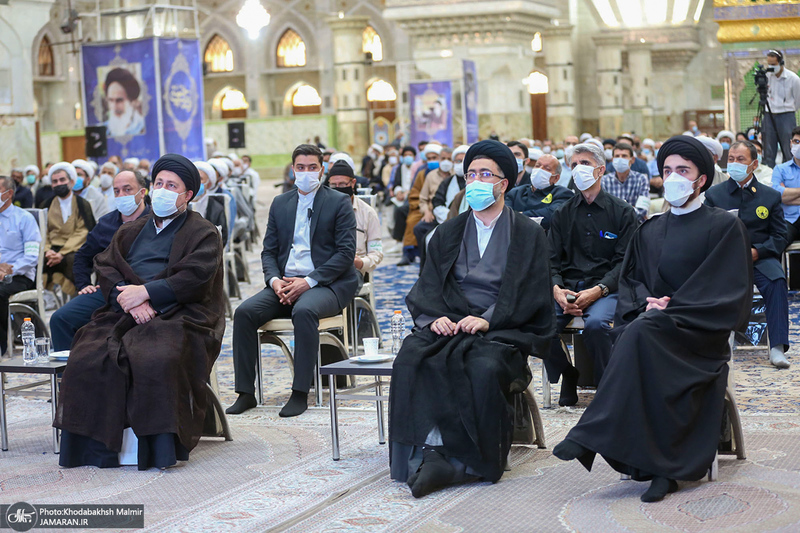 مراسم بزرگداشت حجت الاسلام و المسلمین محتشمی پور(ره) در حرم مطهر امام خمینی