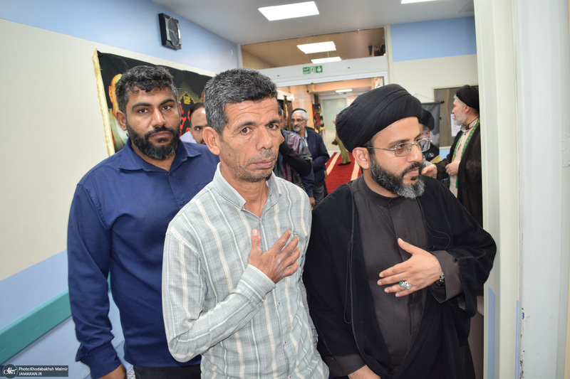 بازدید از اتاق بستری شدن امام خمینی (ره) در بیمارستان قلب جماران