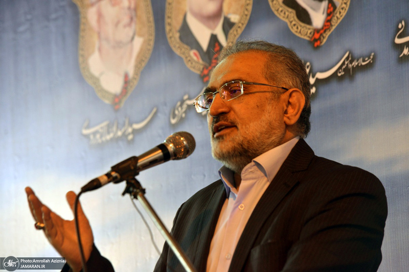 مراسم بزرگداشت شهدای هشتم شهریور - حسینی معاون پارلمانی