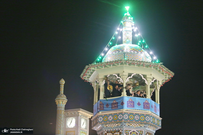 مراسم آغاز  سال 1401 در حرم کریمه اهل بیت (ع)‎