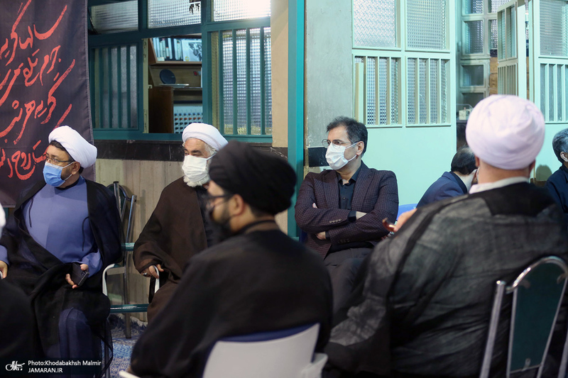 مراسم شام شهادت امام رضا(ع) و بزرگداشت علامه حکیمی در حسینیه جماران-2