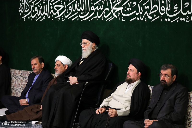 سومین شب عزاداری فاطمیه در حسینیه امام خمینی