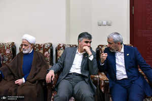 تجدید میثاق رئیس‌جمهور و اعضای دولت با آرمان‌های حضرت امام خمینی - 1