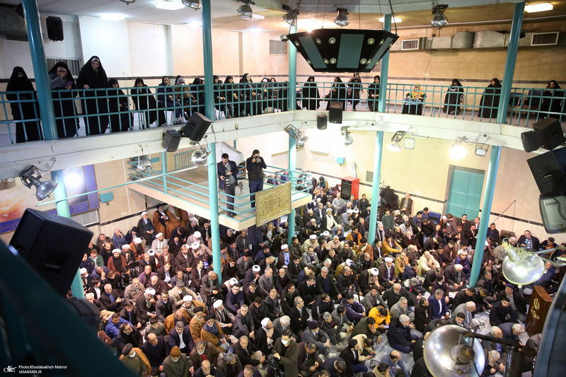 مراسم سالگرد رحلت آیت‌الله سید محمد موسوی بجنوردی در حسینیه جماران  -2