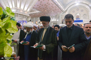 تجدید میثاق مسئولین سازمان عقیدتی سیاسی وزارت دفاع با آرمان های حضرت امام خمینی (س)