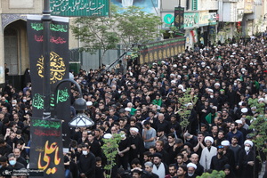 مراسم عزاداری شهادت حضرت علی(ع) با حضور آیت الله العظمی وحید خراسانی