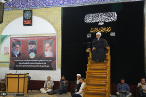 مراسم گرامیداشت یاد و خاطره امام خمینی (س) در مسجد امام رضا (ع) قم
