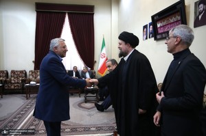 مراسم تجدیدمیثاق وزیر و معاونان وزارت امور خارجه با آرمان‌های امام خمینی