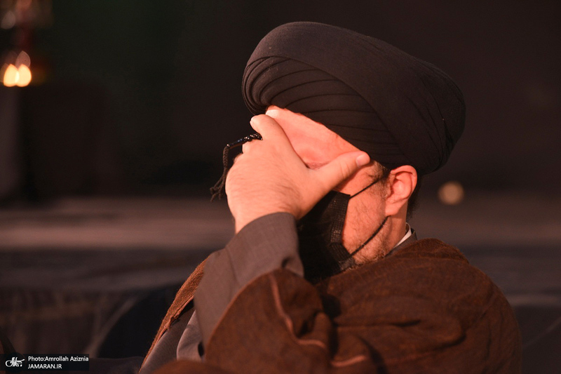 عزاداری ظهر عاشورا‎ در حرم مطهر امام خمینی (س)