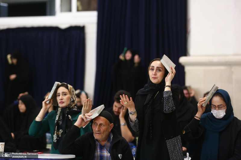 احیای شب بیست و یکم ماه مبارک رمضان در مصلی امام خمینی (ره) تهران