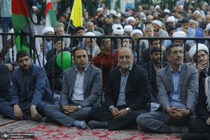 تجمع مردمی در حمایت از کودکان و زنان غزه در قم