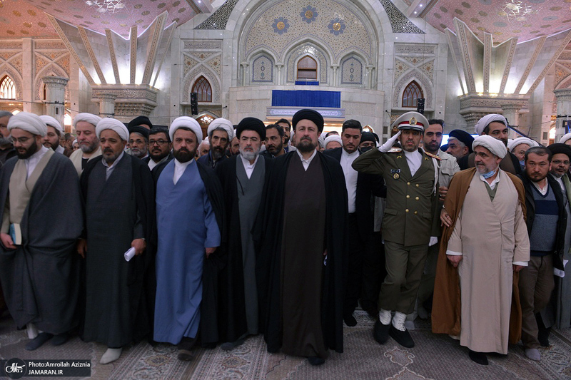 تجدید میثاق جمعی از روحانیون استان تهران