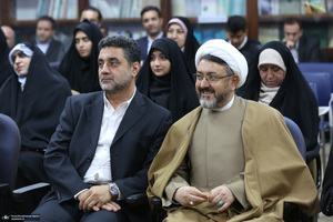 دیدار نوروزی رئیس موسسه تنظیم و نشر آثار امام خمینی (س) با کارکنان این موسسه