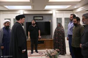 عیادت سید حسن خمینی از  حجت الاسلام سید محمود علوی