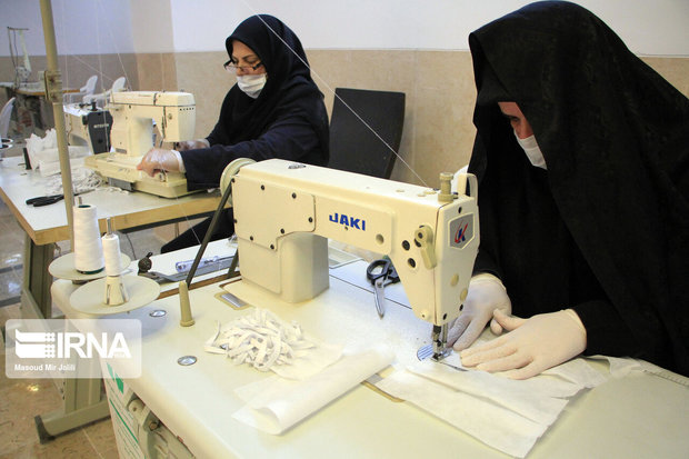 ۲ کارگاه تولید ماسک در بوشهر راه‌اندازی شد