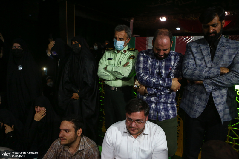 وداع با پیکر مطهر شهید صیاد خدایی در معراج الشهدا