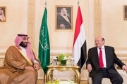 ولیعهد عربستان با رئیس‌جمهور فراری یمن دیدار کرد