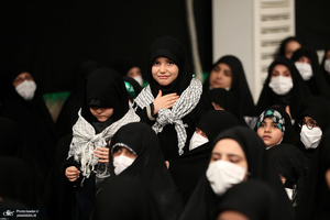 مراسم عزاداری شام شهادت حضرت فاطمه‌ زهرا (س) در حسینیه امام خمینی