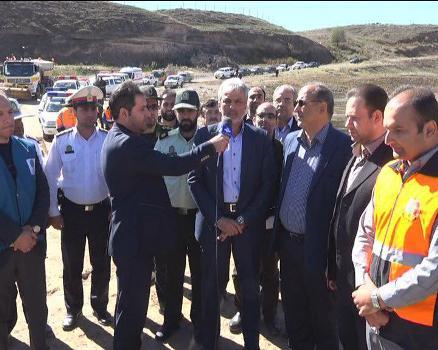 مانور ساعت صفر در جاده نیر ، اردبیل