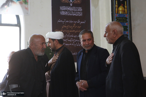 مراسم هفتمین روز شهادت سرلشگر پاسدار شهید مجید خادمی در روستای امیر حاجیلو - فسا