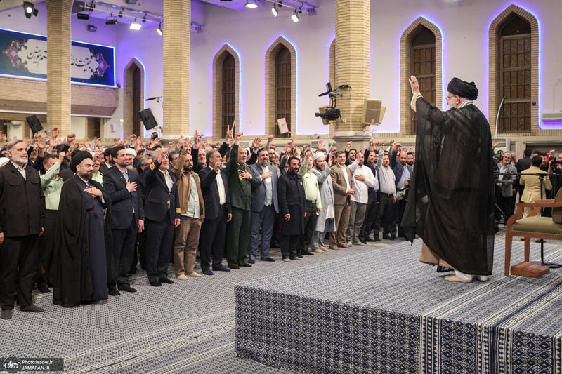 دیدار کارگزاران حج با رهبر معظم انقلاب