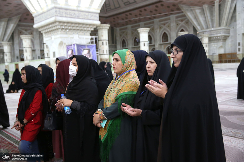 تجدید میثاق میهمانان سی و ششمین کنفرانس بین المللی وحدت اسلامی‎‎ با آرمان های امام خمینی (س)