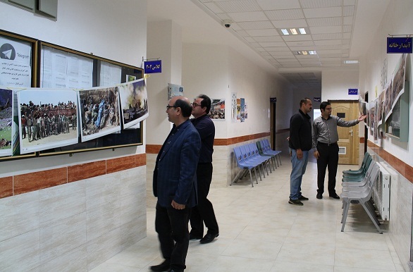 برگزاری نمایشگاه "جلوه پایداری" در جهاددانشگاهی اردبیل