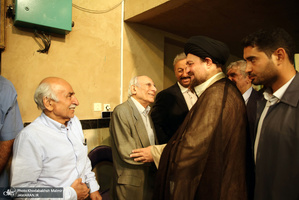 دیدار جمعی از پیشکسوتان ورزش کشور با سید حسن خمینی