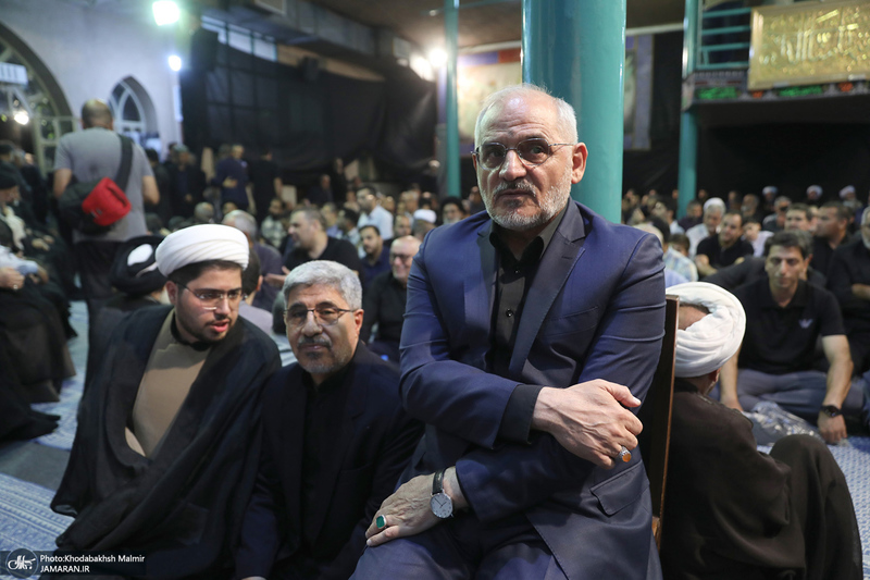 مراسم بزرگداشت همسر آیت الله موسوی بجنوردی (ره) در حسینیه شماره یک جماران-3