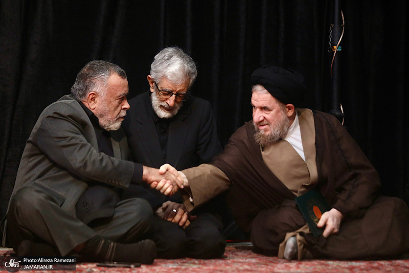 مراسم یادبود مادر همسر سپهبد شهید حسین سلامی