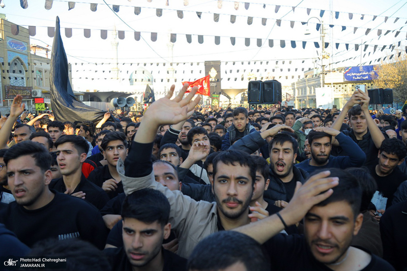 عزاداری روز شهادت حضرت زهرا (س) در قم