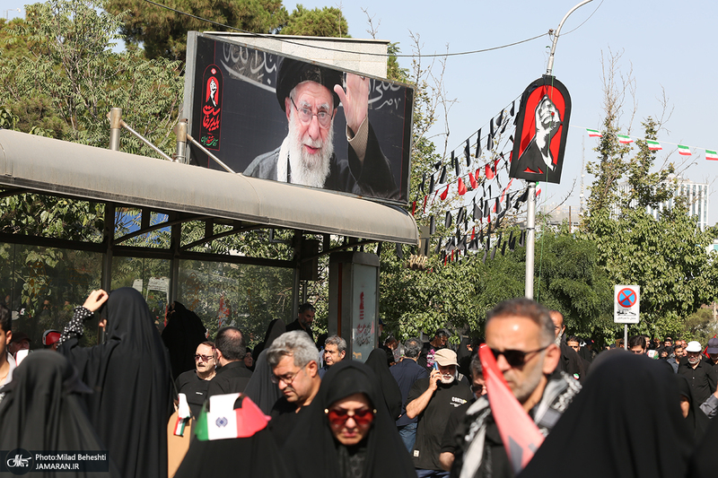 مراسم وداع با رهبر شهید انقلاب در مصلی تهران- 11