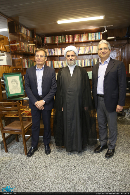 بازدید روئیس پلیس مواد مخدر کشور ایتالیا از بیت امام خمینی (س) در جماران