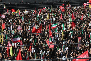 مراسم وداع رهبر شهید در مصلی امام خمینی