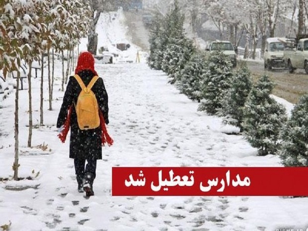 سرما و بارش برف مدارس چند شهرستان خراسان رضوی را تعطیل کرد