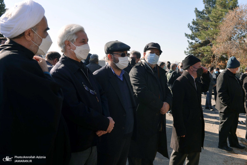 مراسم تشییع و خاکسپاری مرحوم حجت الاسلام و المسلمین سید رضا حسینی امین