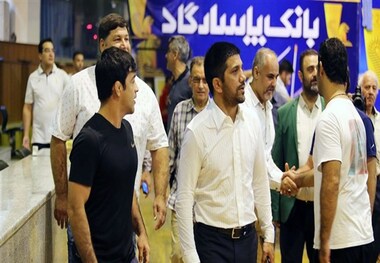 علیرضا دبیر در اردوی تیم ملی کشتی فرنگی جوانان+ تصاویر
