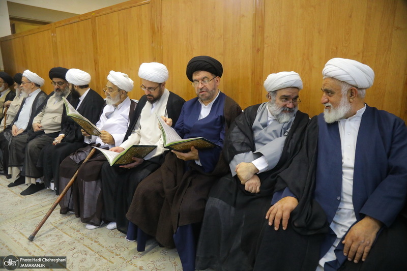 مراسم بزرگداشت همسر مرحوم آیت الله راستی کاشانی (ره)