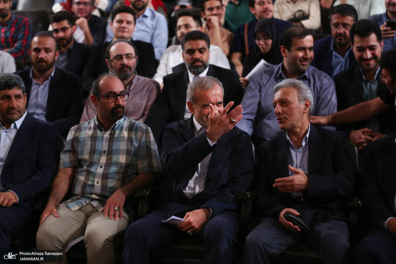 نشست پرس و پاسخ با مسعود پزشکیان در دانشگاه تهران