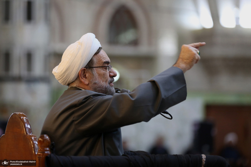 دومین شب مراسم عزاداری حضرت فاطمه‌زهرا (س) در حرم امام خمینی