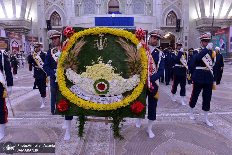 تجدید میثاق فرمانده نیروی هوایی ارتش با آرمان های حضرت امام خمینی(س)