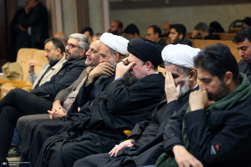 مراسم اولین ساگرد حضرت آیت الله رحمت در حرم مطهر امام خمینی (س)