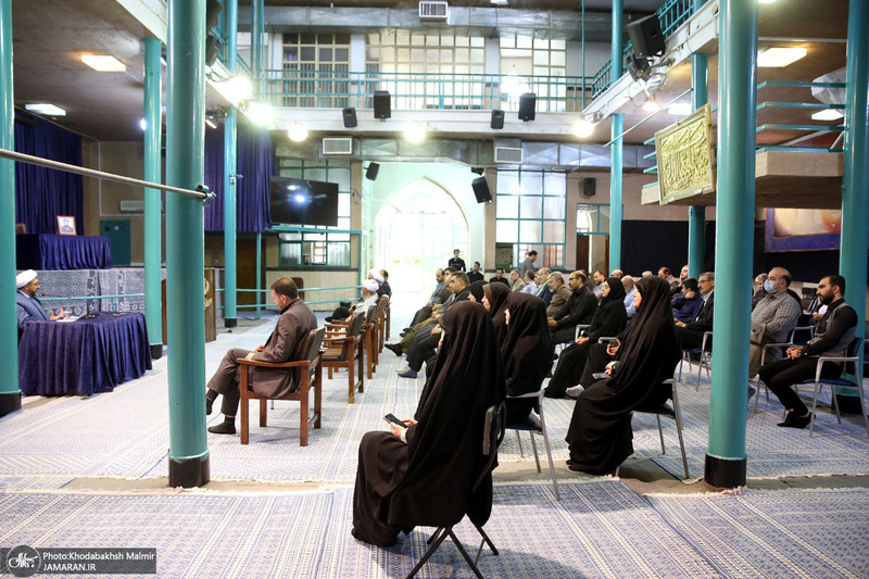 مراسم عزاداری به مناسبت سالروز شهادت امام جعفر صادق(ع) در حسینیه جماران