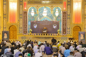 مراسم سالروز رحلت امام خمینی (س) از سوی مقام معظم رهبری در حرم حضرت معصومه(س)