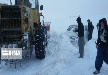 راه ارتباطی ۲۰ روستای میاندوآب بازگشایی شد