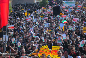 راهپیمایی مردم سراسر کشور در محکومیت ترور سردار قاسم سلیمانی 