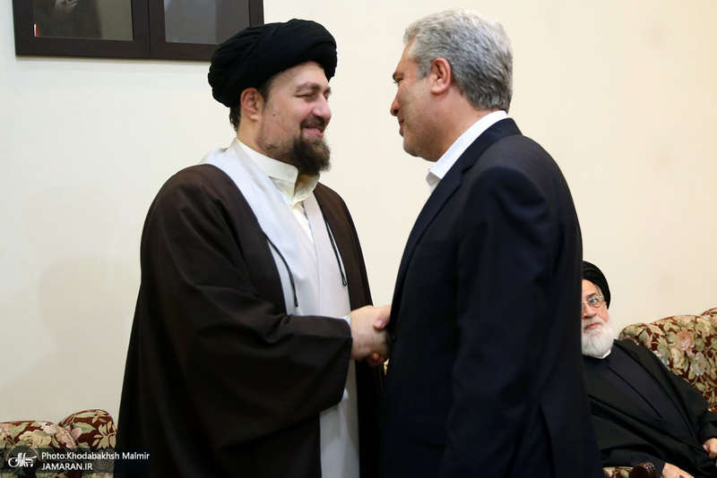 حاشیه تجدید میثاق اعضای دولت با آرمان های امام خمینی(س)