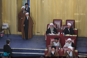 مراسم افتتاحیه دومین اجلاسیه رسمی مجلس خبرگان رهبری در دوره پنجم